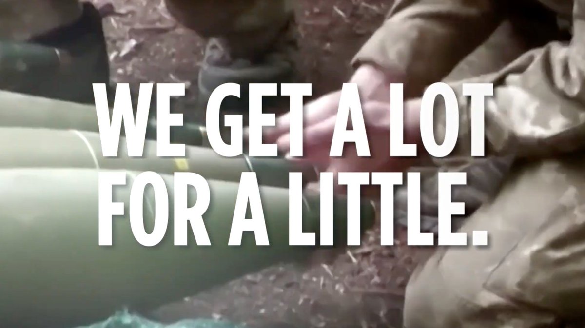 This ad will air on the Sunday shows tomorrow in DC. Republicans for Ukraine