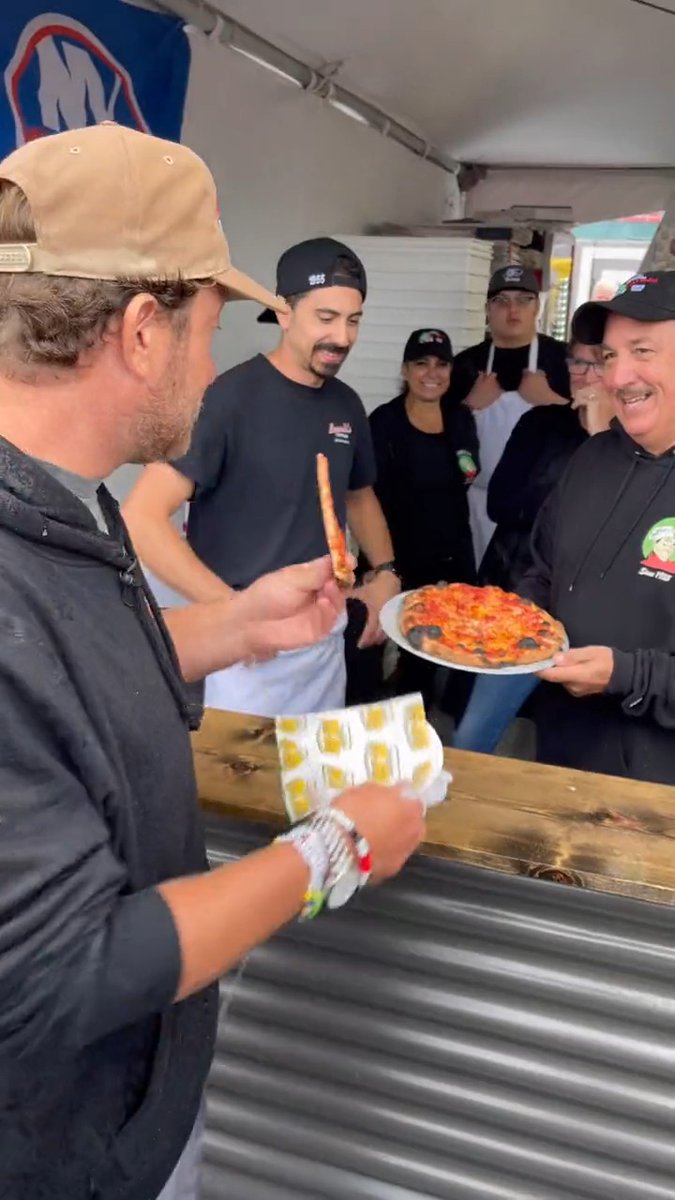 After I reviewed Borelli’s and Frankie Borrelli’s dad took over making over the pie from their main pizza maker, they went back to the drawing board and came back with a great pie