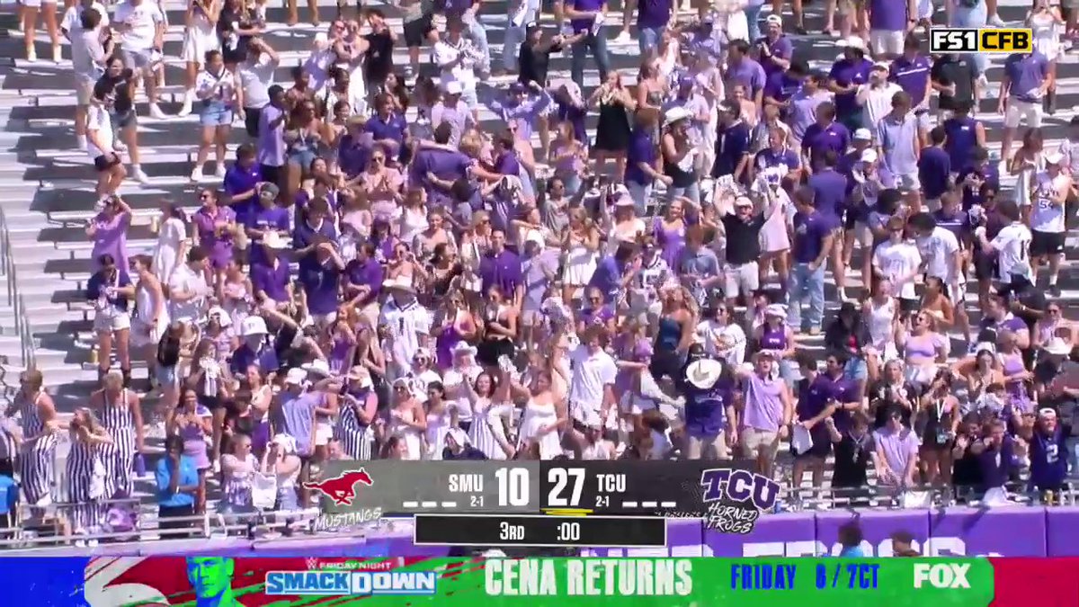 JOSH NEWTON 🔥 TCU Football is iron skillet HOT after that Josh Newton interception ♨