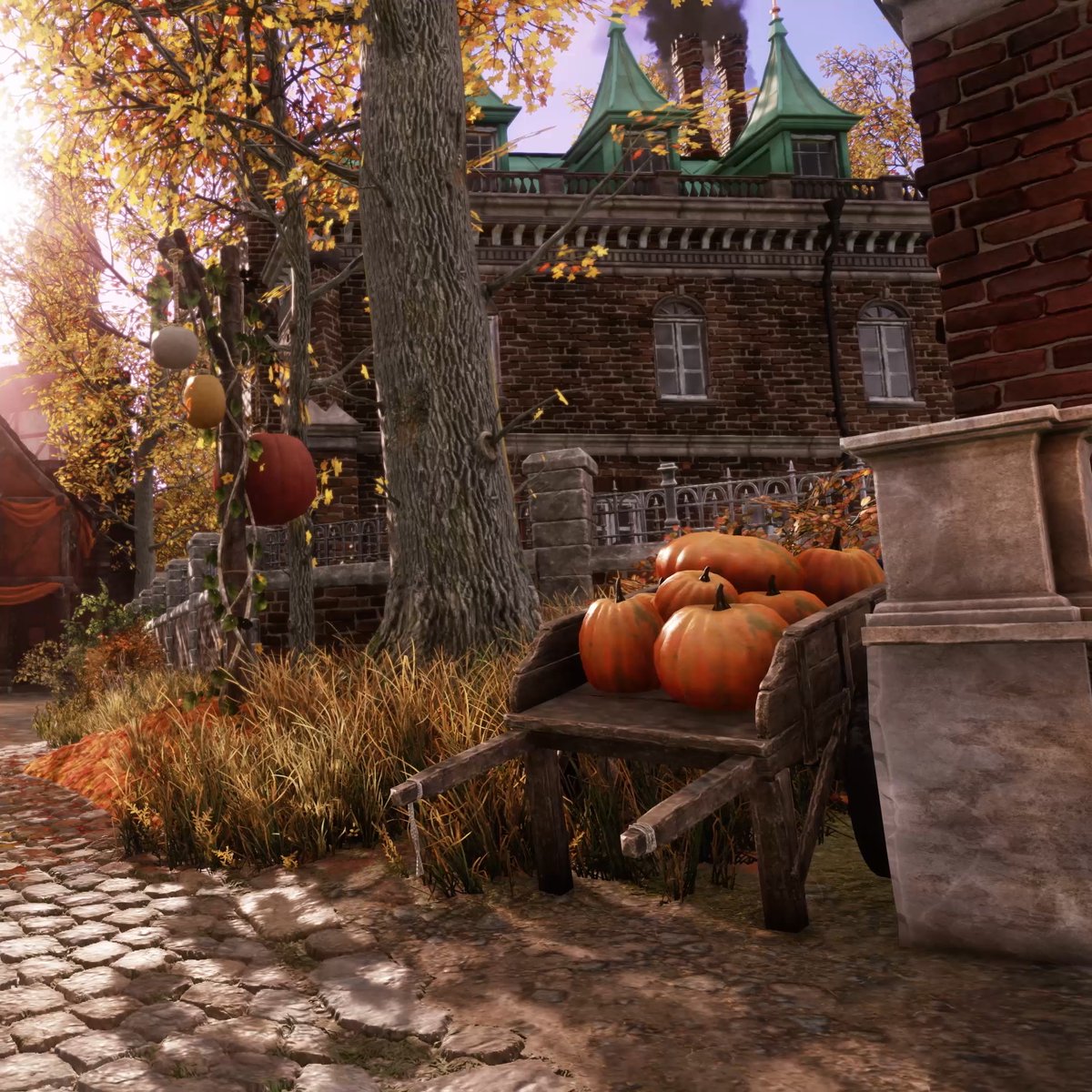 Take in the sights and sounds of Autumn in Aeternum 🍂