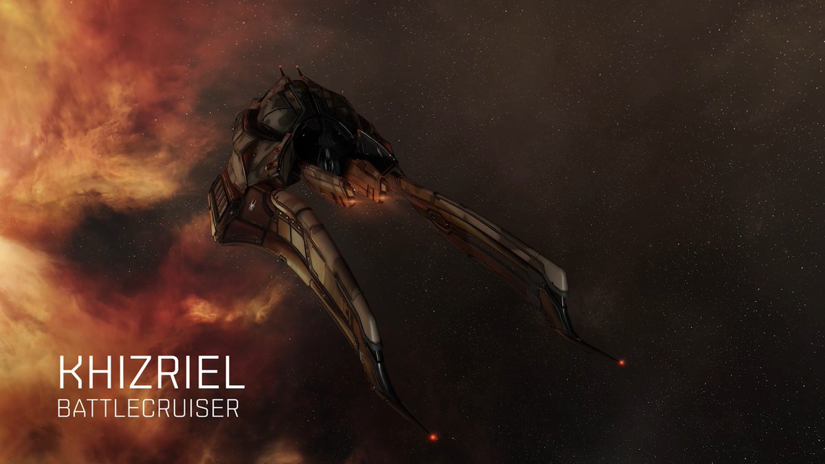 Meet the Khizriel, the latest Angel Cartel battlecruiser available exclusively to those who support the efforts of the Angel Cartel. With a 7/5/6 layout and a bonus to falloff, damage, and rate of fire we're sure to see these powerhouse ships across the frontlines. #EVEFanfest