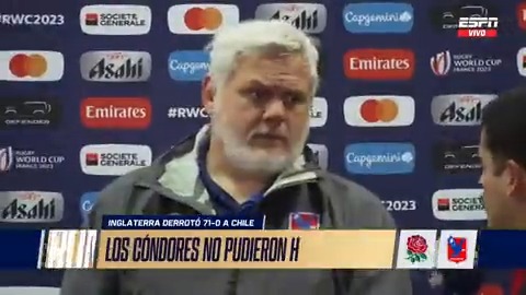 #Rugby | "De un lado estamos los payasos y del otro lado los duelos del circo, me tiene saturado ya". Pablo Lemoine, al rojo vivo tras la caída de los Cóndores ante Inglaterra.
