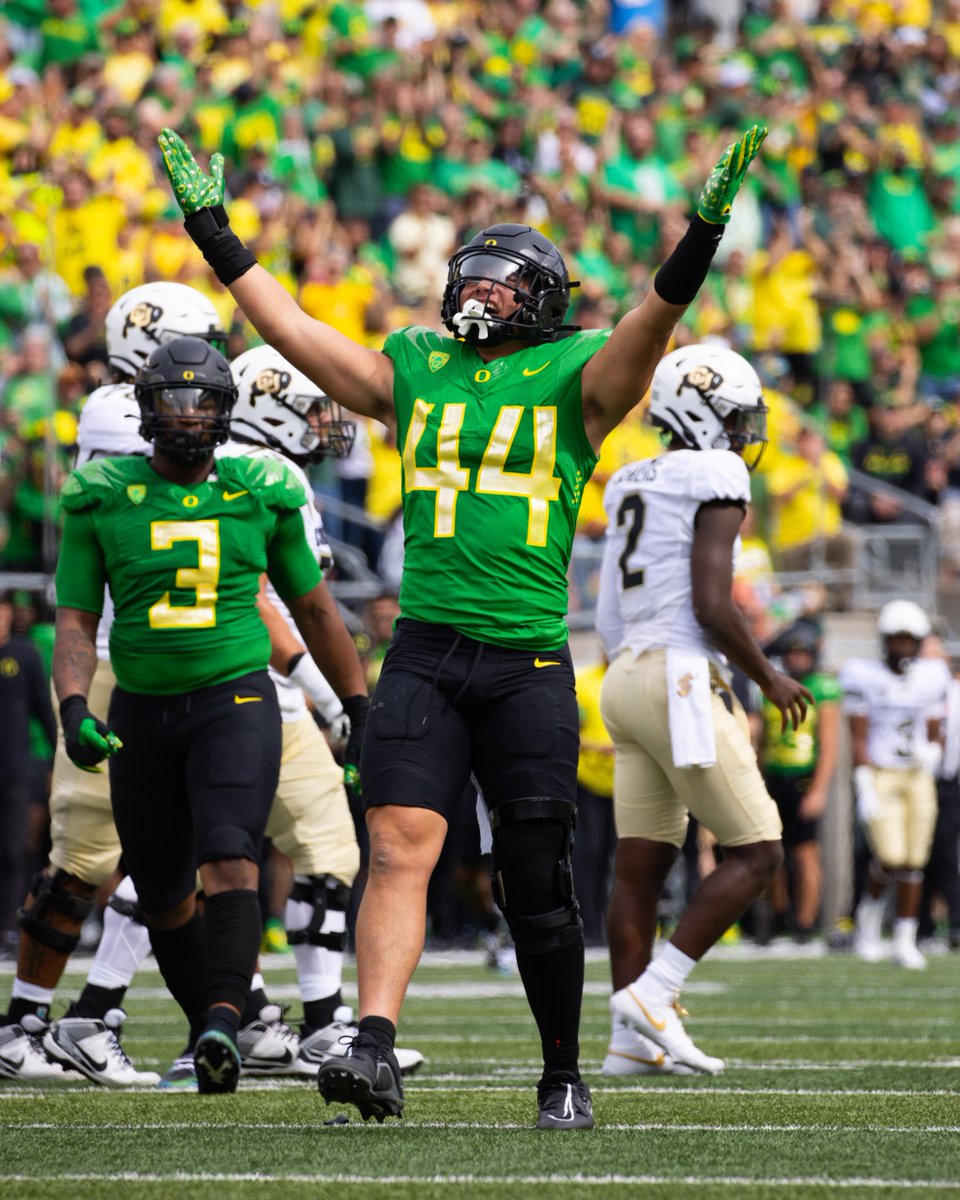 Stepping up. #GoDucks