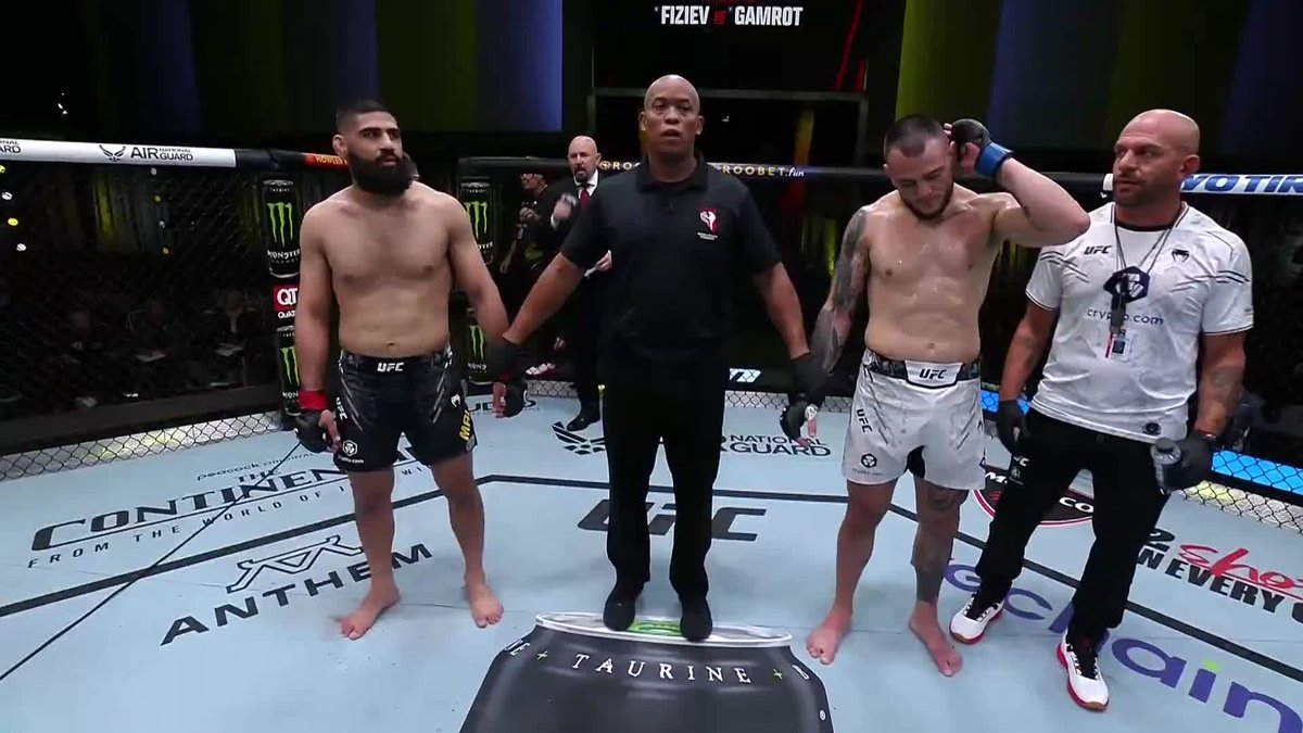 Due to illegal strikes to the back of the head, Cody Brundage gets the win via DQ. #UFCVegas79