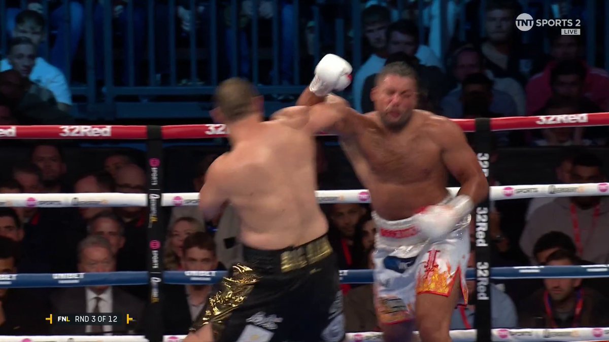 WE'VE GOT THE KNOCKOUT OF THE YEAR... Zhilei Zhang stops Joe Joyce in round three with one of the best right hooks you are ever likely to see ‼️ WOW 😳 🎬 @BoxingOnTNT #ZhangJoyce2 | #Knockout