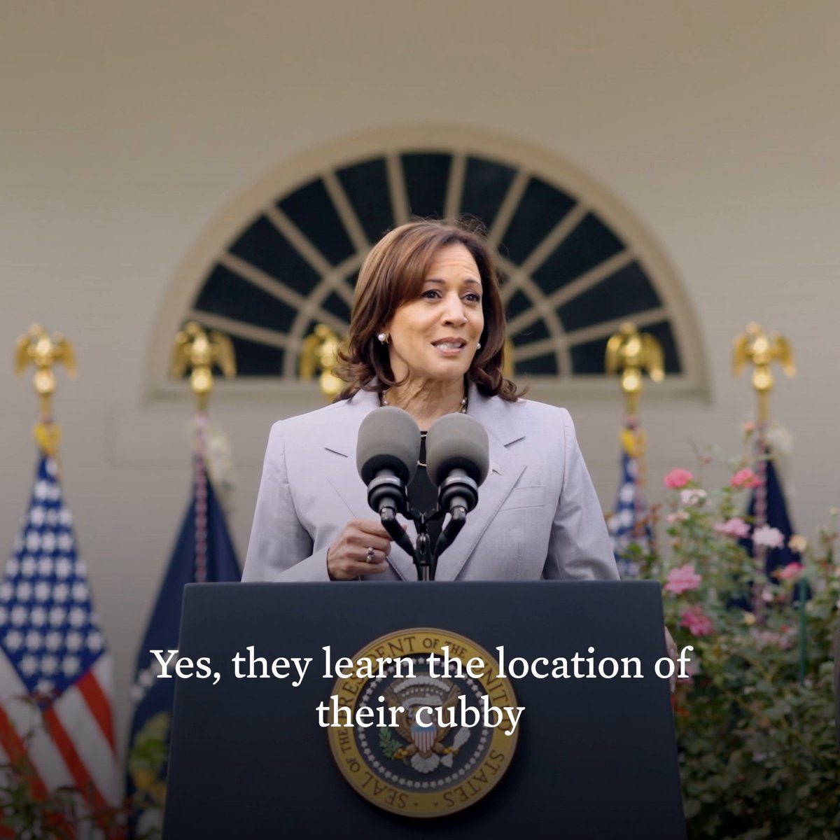 I continue to be deeply inspired by the students who are leading the movement for commonsense gun safety. Through the first-ever White House Office of Gun Violence Prevention, we will expand on that work together.