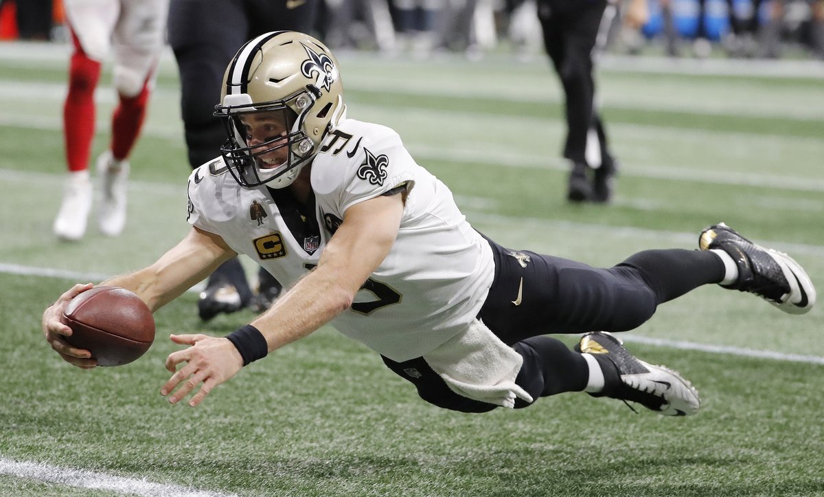 5 years ago today: Drew Brees pulled off one of the coldest plays of his career 🥶 Next Up: at Packers on Sunday (Noon CT on FOX)