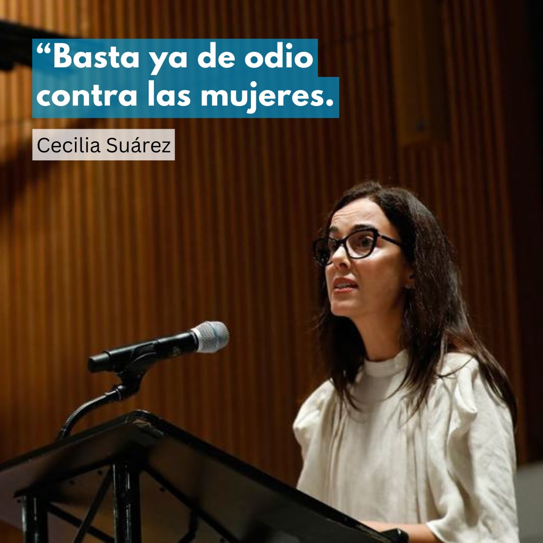 “Basta ya de odio contra las mujeres”. La actriz Cecilia Suárez visitó la ONU para defender la igualdad y pedir el fin de la violencia contra las mujeres. “En 2017, 87.000 mujeres fueron asesinadas. Basta ya. Ni una más”.
