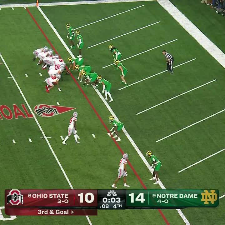WHAT A COMEBACK BY OHIO STATE! ๐ฑ