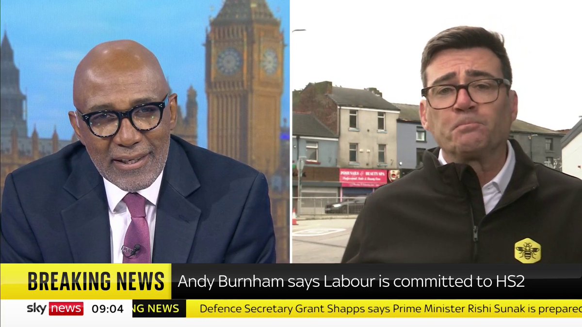 "Why is it that people in the north are always forced to choose? Why are we always treated as second-class citizens when it comes to transport?" Mayor of Greater Manchester Andy Burnham asks. #TrevorPhillips 📺 Sky 50, Freeview 233 and YouTube