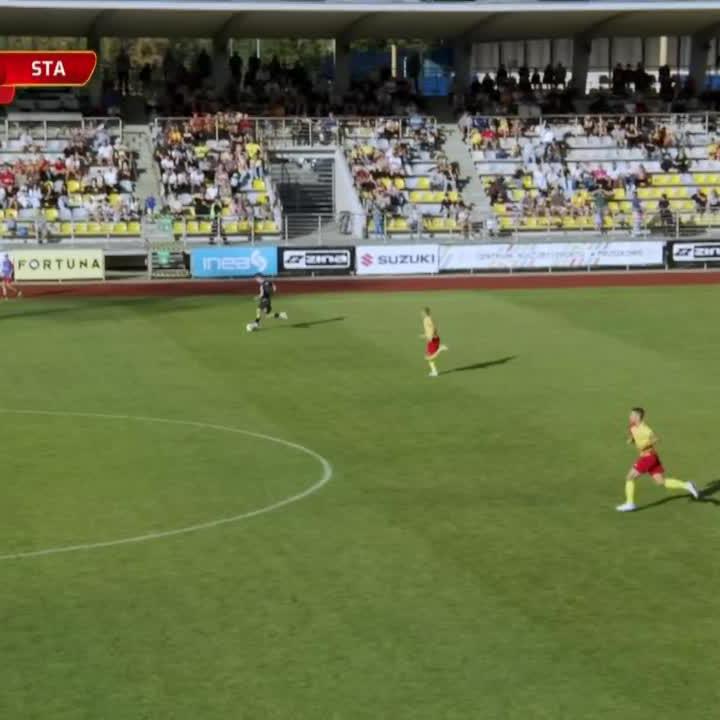 Znicz Pruszków 1⃣ Stal Rzeszów 2⃣ Ale co to była za bramka Szymona Łyczko! ⚽️ #ZNISTA