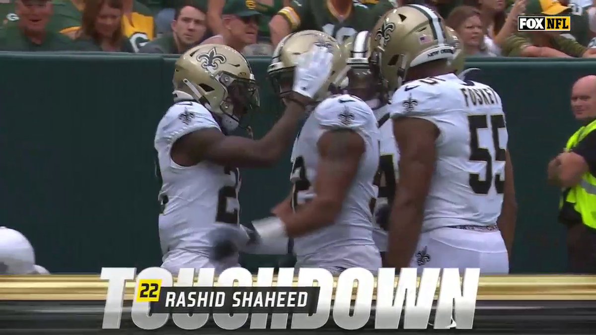 TO THE HOUSE! 🏠 Rashid Shaheed with the punt return TD for the New Orleans Saints! 📺: FOX