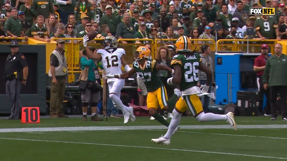 Olave makes the impossible look easy. 📺 FOX