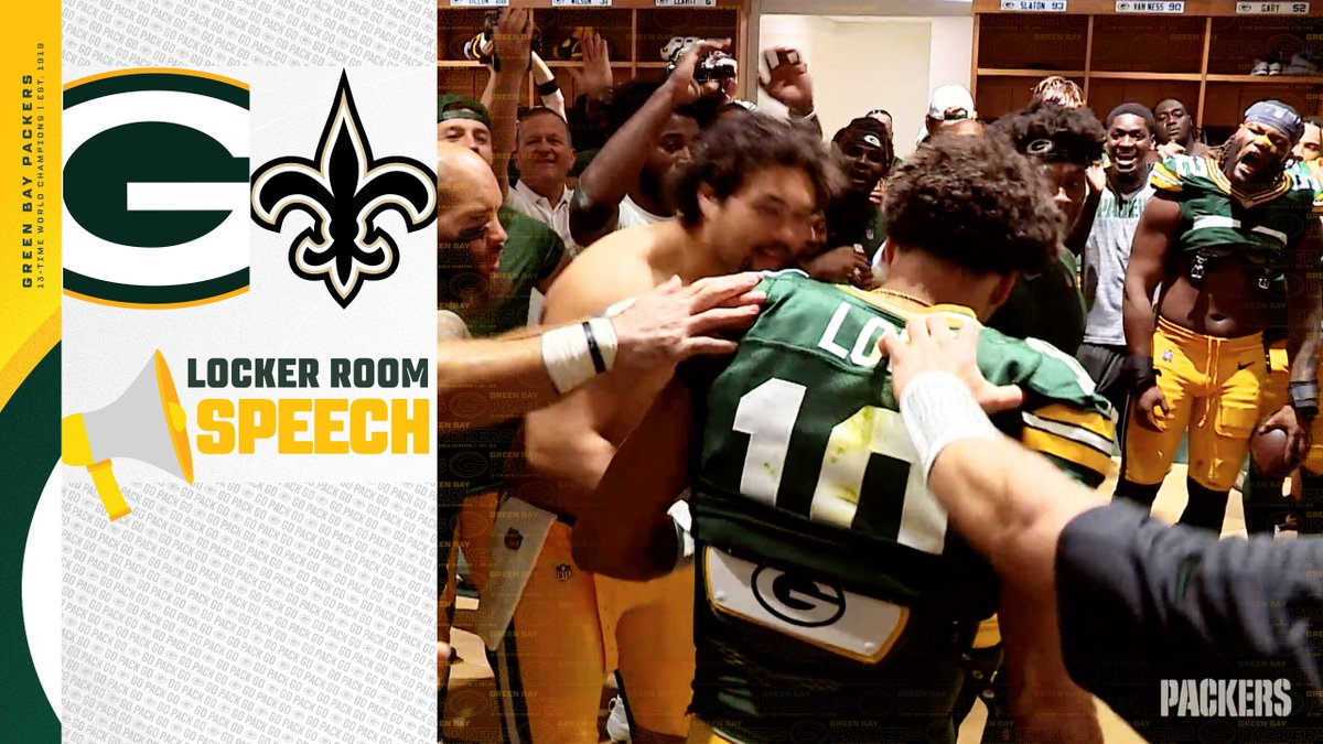 "That is the most resilient performance I've ever seen in my life." Down 17-0 & still got it done 💪 #NOvsGB | #GoPackGo