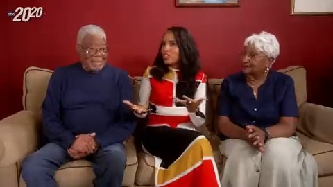 Kerry Washington appeared in a rare interview together with her parents, Valerie and Earl Washington, for a candid conversation with Robin Roberts about what it was like growing up in the Bronx and about family secrets Kerry reveals in #ThickerThanWater.