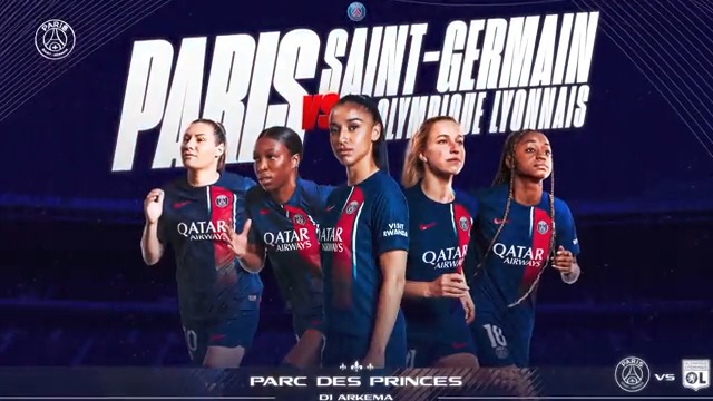 𝐔𝐧𝐞 𝐯𝐢𝐥𝐥𝐞, 𝐮𝐧 𝐜𝐥𝐮𝐛, 𝐮𝐧 𝐫𝐢𝐯𝐚𝐥. Tous au Parc ce dimanche, derrière nos Parisiennes ! ❤️💙 Vos billets pour #PSGOL en #D1Arkema ! ⤵️