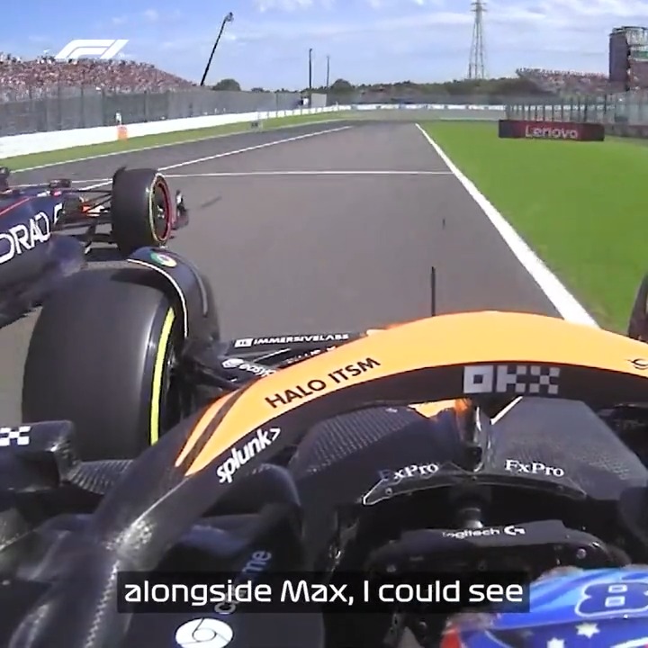 Oscar decided to steer clear of copying Senna/Prost at the start 💥 #JapaneseGP McLaren Mastercard Formula 1 Team