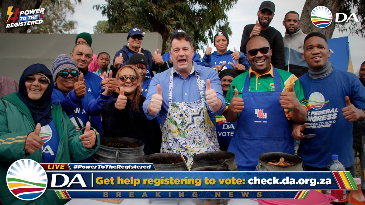 🫂 "Let's reject the politics of division and focus on unity, bringing people together on common values and principles so that we can build this beautiful country." - John Steenhuisen MP Embracing our rich diversity and heritage to rescue South Africa. ℹ️