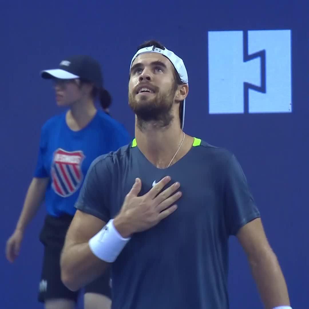 Final Bound! 🤩 Karen Khachanov moves into final of the #zhuhaichampionships with an impressive 7-5 6-4 win over Korda Zhuhai Championships