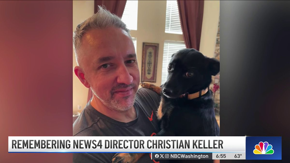 This morning the News4 team took a moment to remember director Christian Keller. Our hearts are with his family. ❤️
