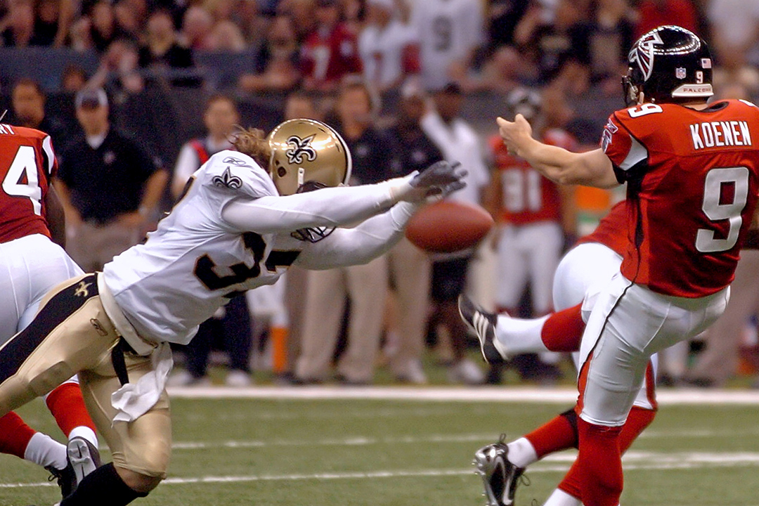 "IT'S BLOCKED!" 🙌 Steve Gleason's blocked punt was 17 years ago today ⚜️ Steve Gleason - "Live Impossible" | Team Gleason 📺 Next Up: Saints vs Buccaneers on Sunday (Noon CT on FOX)