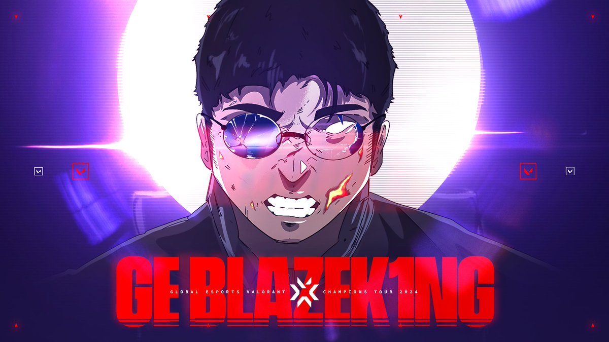 Our next player has had a long journey with some insanely clever gameplay! 2023 saw him fight his way through to be in the big league, and he almost made it. We know the pain of being “almost” there. Welcome home king, it’s time to prove again. blaZek1ng #VCT #GEFighting