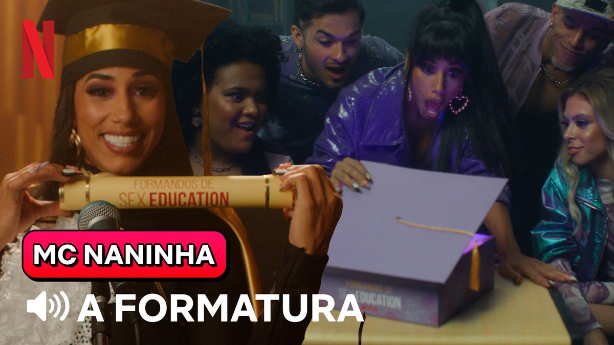 AGORA EU SOU FORMADA, tá? 🗣️ Junto com a MC NANINHA 🎤, eu tô formada em Sex Education! 🎤🚨