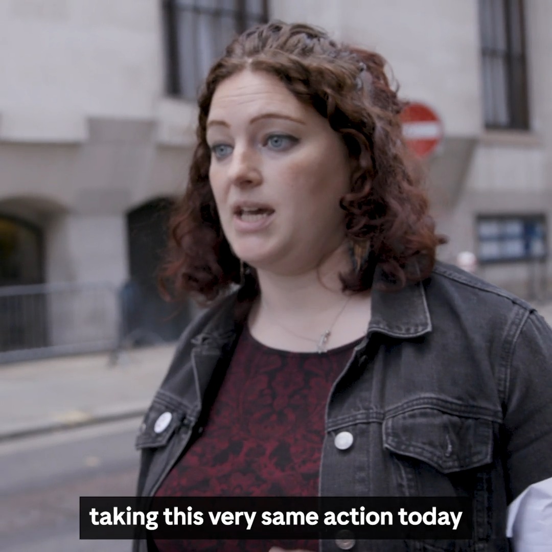Today, hundreds of people across the country showed solidarity with Trudi Warner. RT if you agree stand with them.