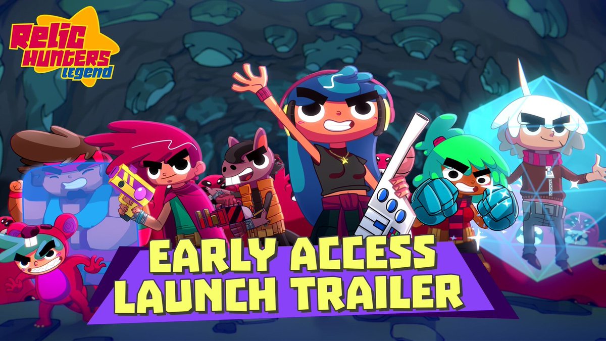 🌟 Relic Hunters Legend's EARLY ACCESS is now LIVE and ready to rock your gaming world! 🔓 But here's the kicker - it's an out-of-this-world 33% OFF during the Steam SHMUP Fest! 💥 Join the party NOW and let's seize the cosmic loot together! 🌌