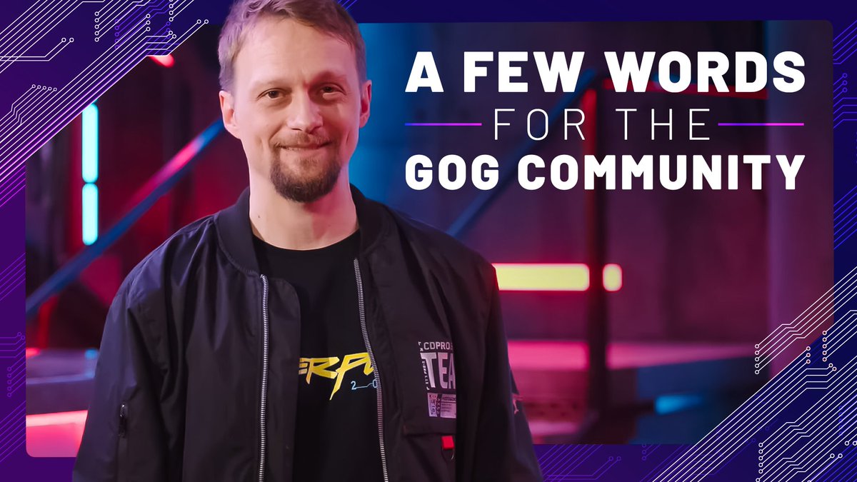 And now a few words from Gabe Amatangelo, Game Director of Cyberpunk 2077 💜