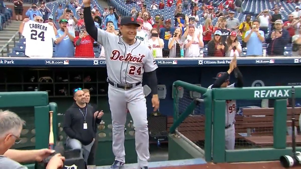 The Miggy farewell tour has been one for the ages. 🥹