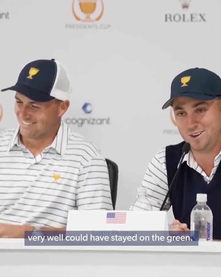 Dreams do come true. Justin Thomas and Jordan Spieth grew up dreaming about being partners in team events. Now they’re one of the best duos in the game @RyderCup.