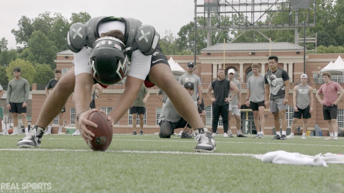 NFL kickers have 1.2 seconds to put the ball through the uprights. Some are able to conquer the pressure – and some simply crumble. Hear their stories and more on the new edition of Real Sports, streaming tomorrow on @streamonmax.