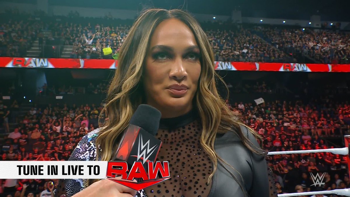NIA JAX has put #WWERaw on notice!