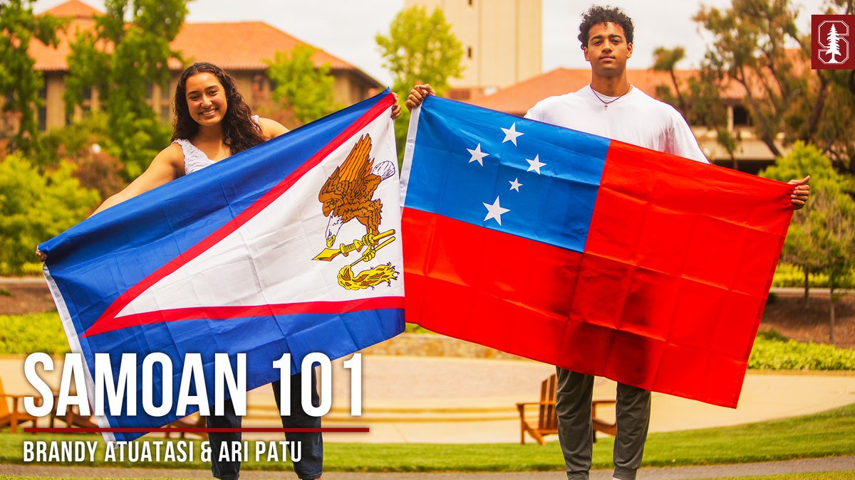Bringing a piece of their heritage to the Farm 🇼🇸🇦🇸 Stanford University's Special Language Program now includes a course in first-year Samoan, thanks to Brandy Atuatasi and Ari Patu 👏 #GoStanford