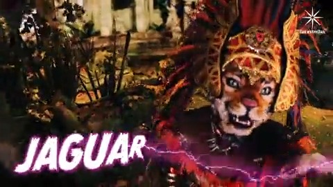 Jaguar es solitario y peligroso pero muy querido y respetado por sus amigos. Le apasiona ver el fútbol, hacer apuestas en línea. ¿Quién es Jaguar? Descúbrelo en el inicio de la nueva temporada de ¿#QuiénEsLaMáscara? 15 de octubre, 8:30 p. m. MEX #ConLasEstrellas #JaguarEs