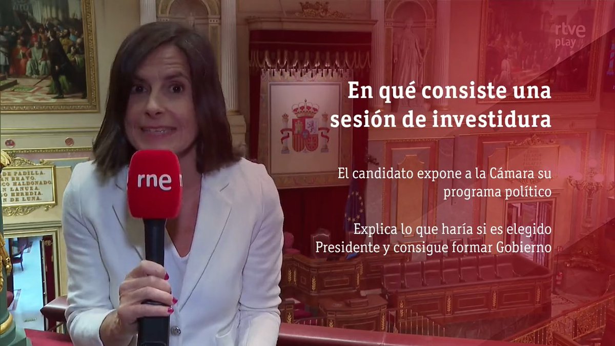 #InvestiduraFeijóoRTVE | Vamos a explicarte en qué consiste un debate de investidura, los tiempos del candidato y los grupos parlamentarios, cuándo es exitosa y los escenarios que hay previstos de cara a una repetición electoral 🧵 (1/3) Con la ayuda de rosa carreño ⬇️