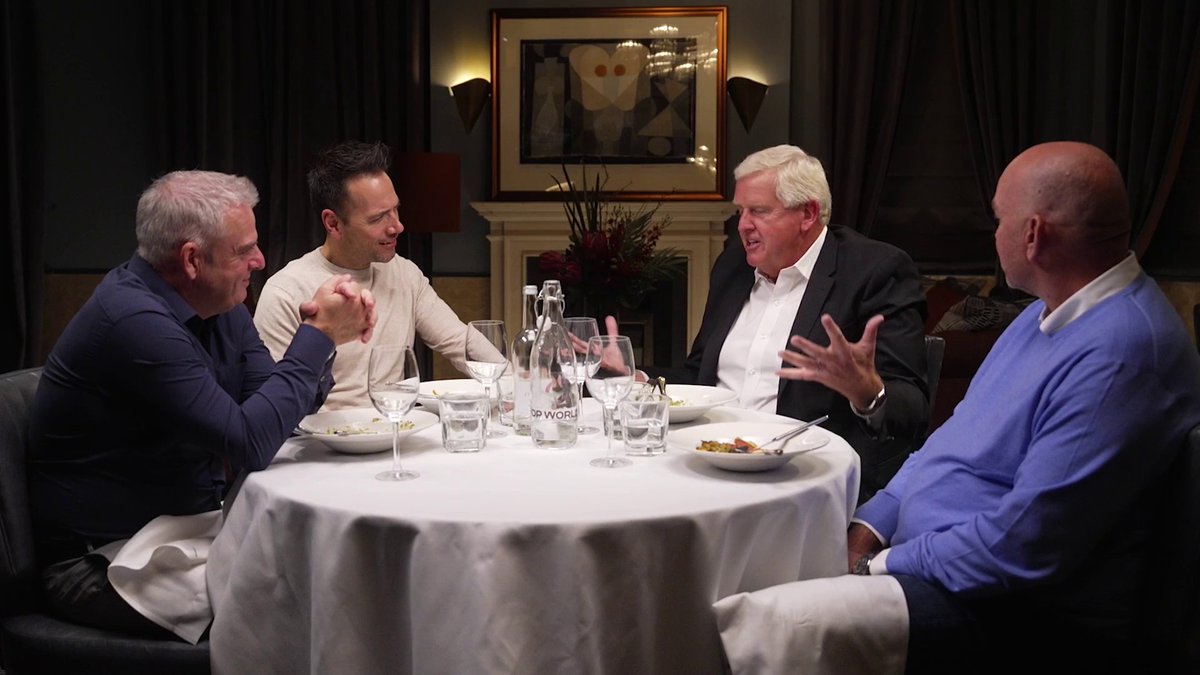 "The what?" 😂 @montgomeriefdn reveals what he always does on the first tee 😅