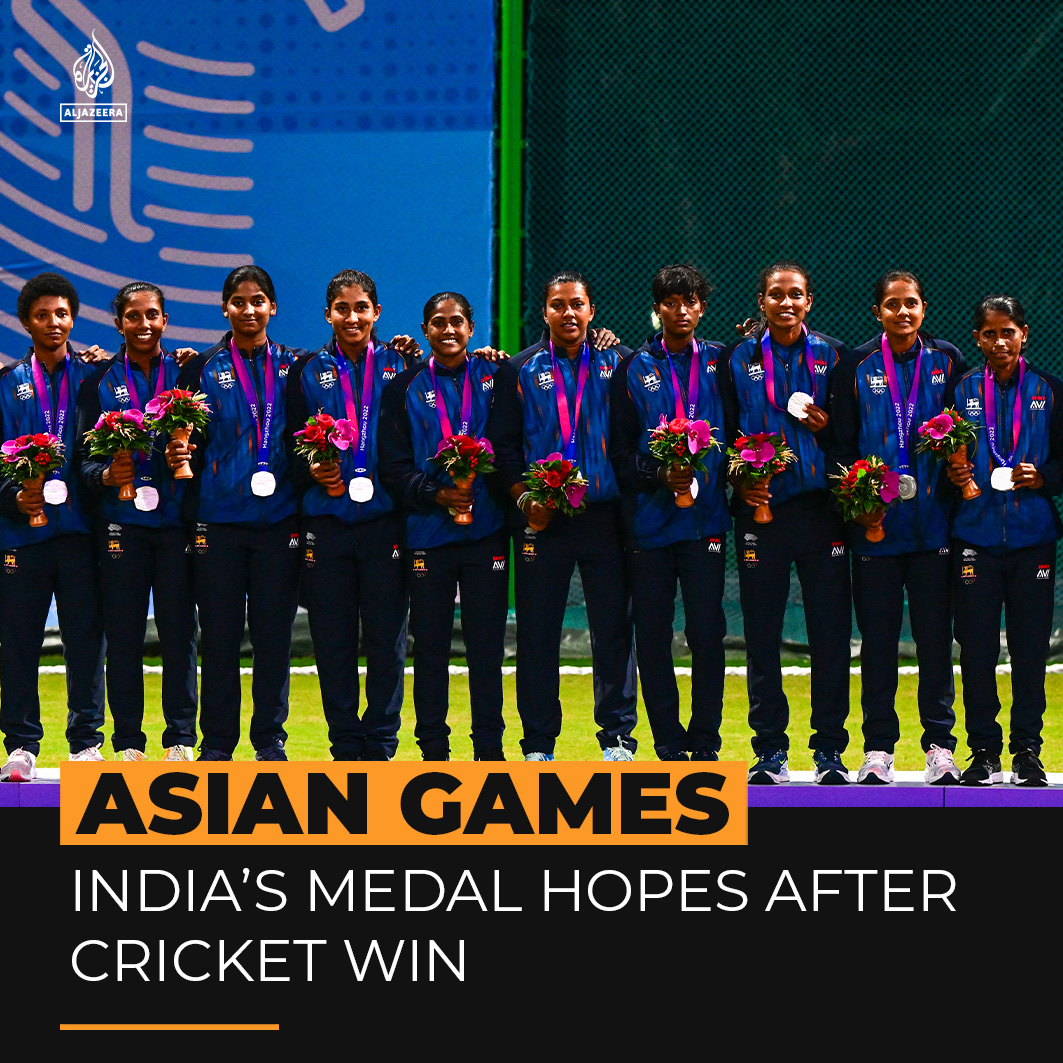 Indian sports fans are hoping there will be more gold medals to come at the Asian Games after the women’s cricket team won the title. Al Jazeera’s David Stokes explains 👇