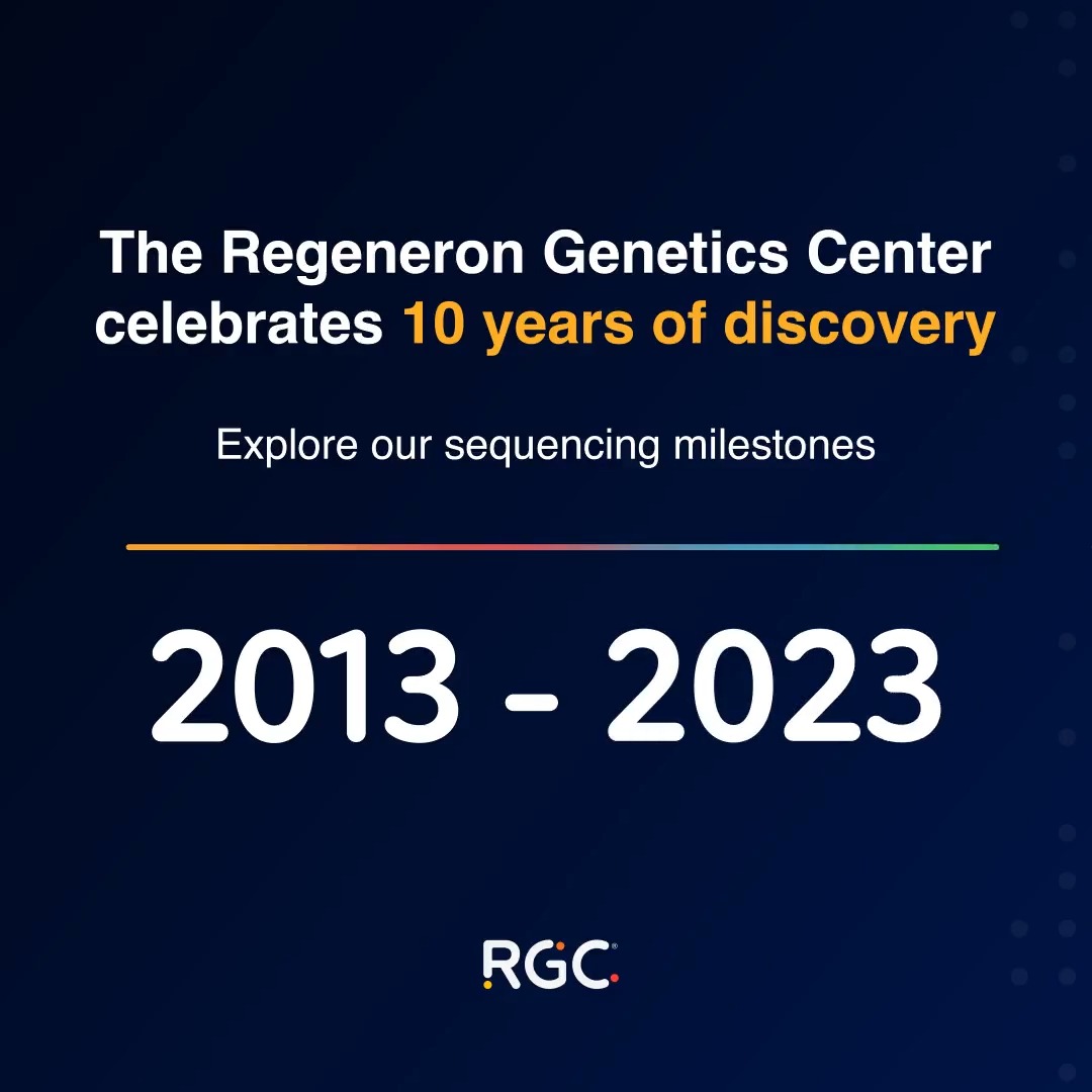 Since our inception, large-scale human genome sequencing has fueled our discovery, and needless to say, we’ve been busy. As we count down to a decade of team RGC, join us in reflecting on our sequencing milestones that helped us amass the world’s most diverse genetic database. 🌎