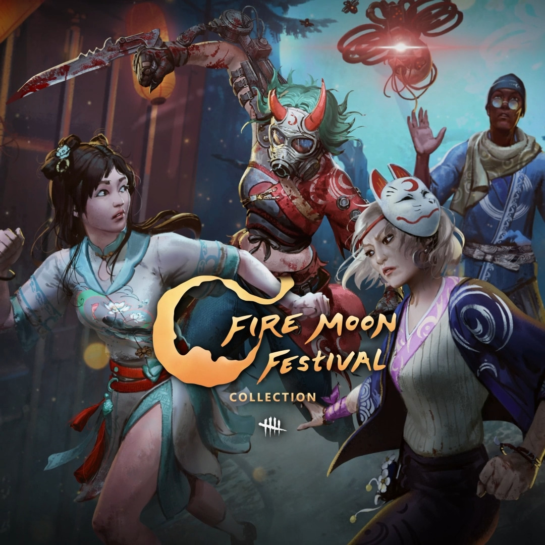 There are endless possibilities beneath the moonlight. The Fire Moon Festival Collection returns with new Outfits for The Skull Merchant, The Doctor, Feng Min, Yui Kimura, Adam Francis, and Gabriel Soma.