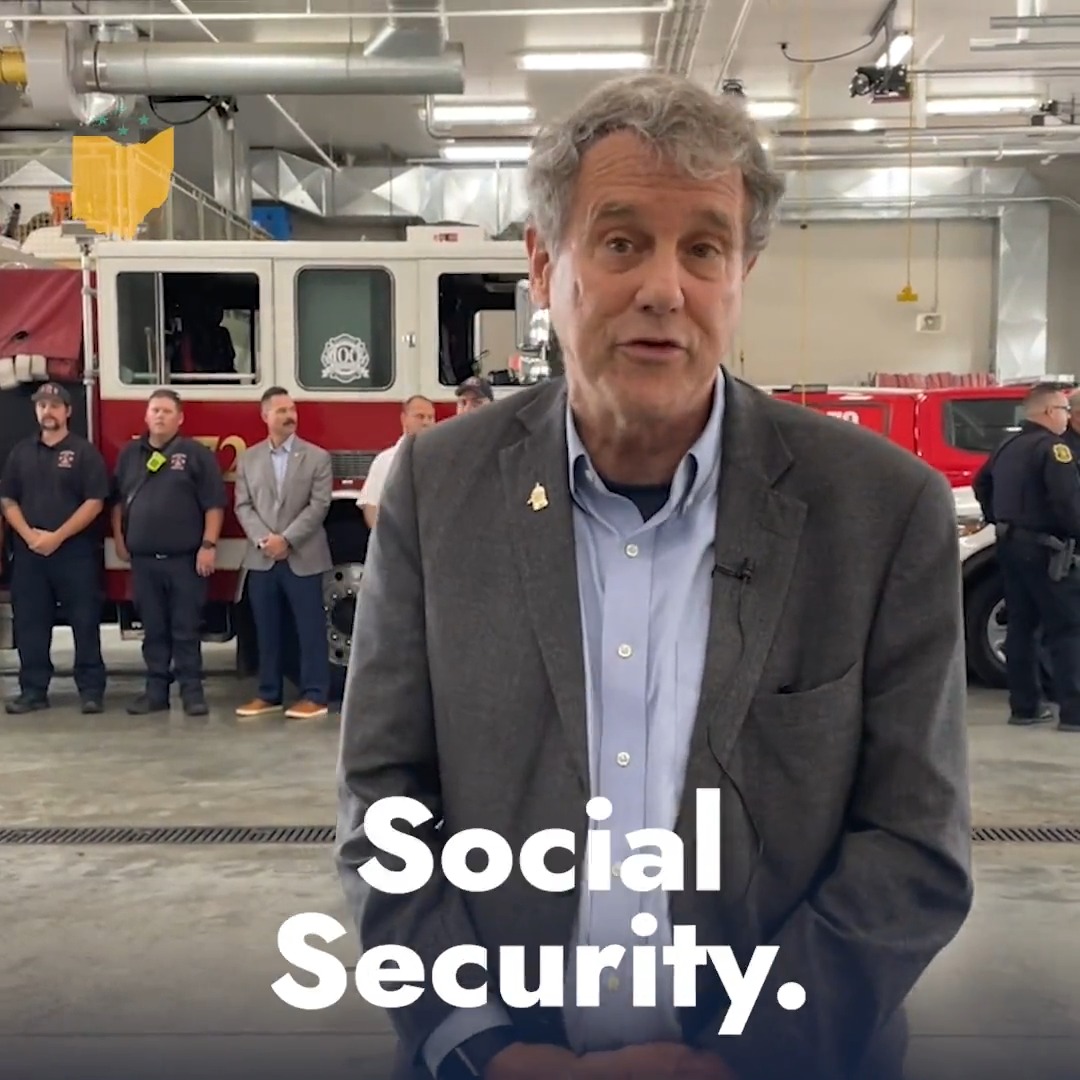 If you pay into Social Security, you should get your full Social Security. Period. But for millions of first responders, like the firefighters &amp; police officers I met in Boardman Township today, outdated rules deny them the retirement security they've earned over a lifetime.