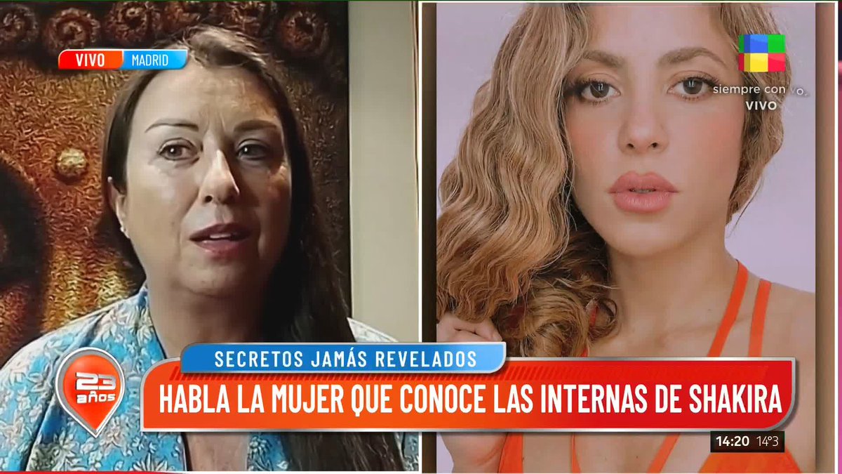 📺 Cristina Cárdenas, exempleada de Shakira, cuenta sus secretos 🗨️"Ha maltratado mucho a los extras" 🗨️"No pide cosas normales" 🗨️"La familia de Piqué le crió a sus hijos" 🗨️"Él nunca le fue infiel" Cc @intrusos
