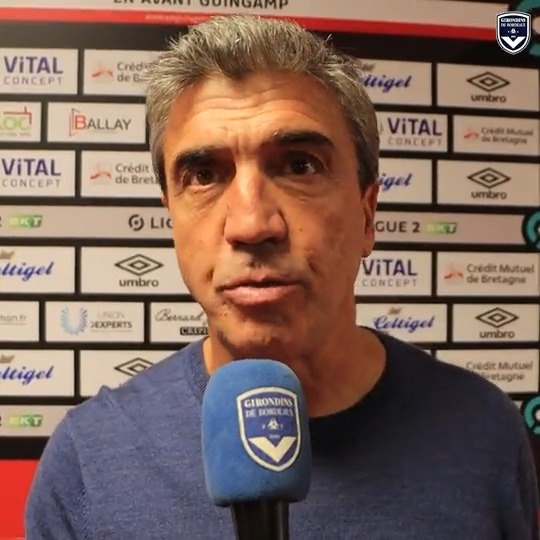 La réaction de David Guion à l'issue de #EAGFCGB
