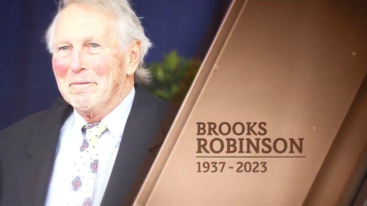 Two-time World Series champion, 1964 AL MVP, 18-time All-Star and 16-time Gold Glover. MLB Network mourns the passing of Hall of Famer Brooks Robinson.