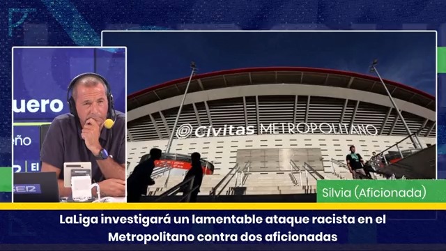 😧 El escalofriante testimonio de Silvia en @ElLarguero, la tía de la niña de que fue insultada por los ultras del Atlético de Madrid 😡💢 "Vete de aquí, os vamos a matar, llévate a la niña de mierda esta..." 😥 "La primera noche se despertó varias veces diciendo que iban a por ella"