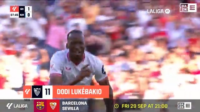 GOLAZO | Dios mío, Dodi Lukebakio! 🤯🧨 #SevillaFCAlmería