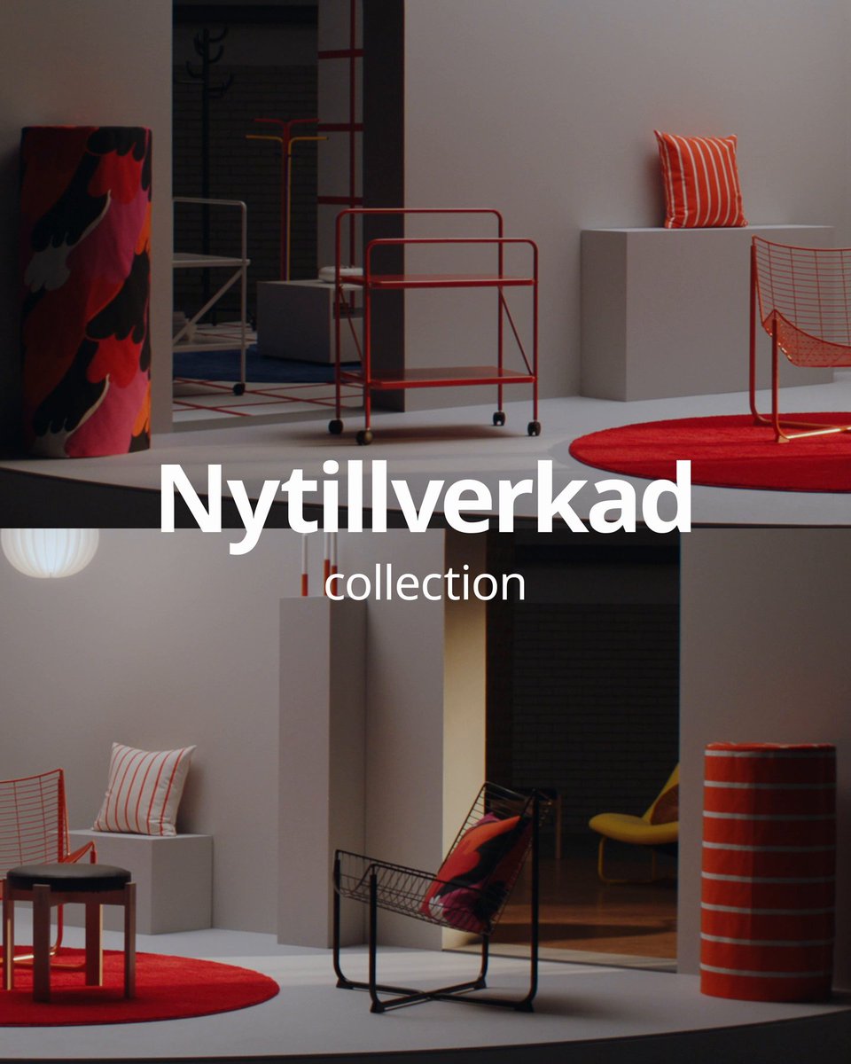 We're bringing back some design favourites from our archive into the future. Explore the second part of our Nytillverkad collection and tap to read more about it here: