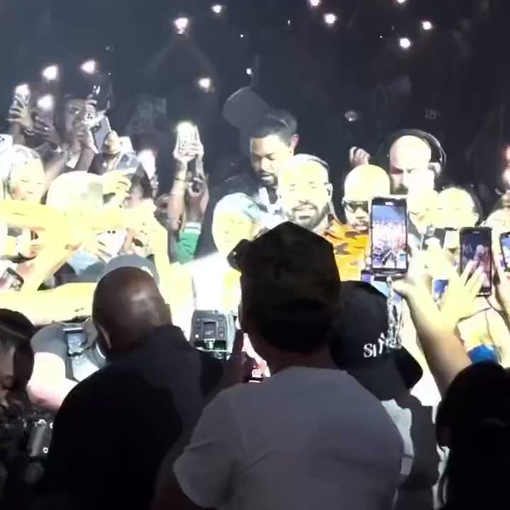 Drake walks out with Bow Wow in Atlanta