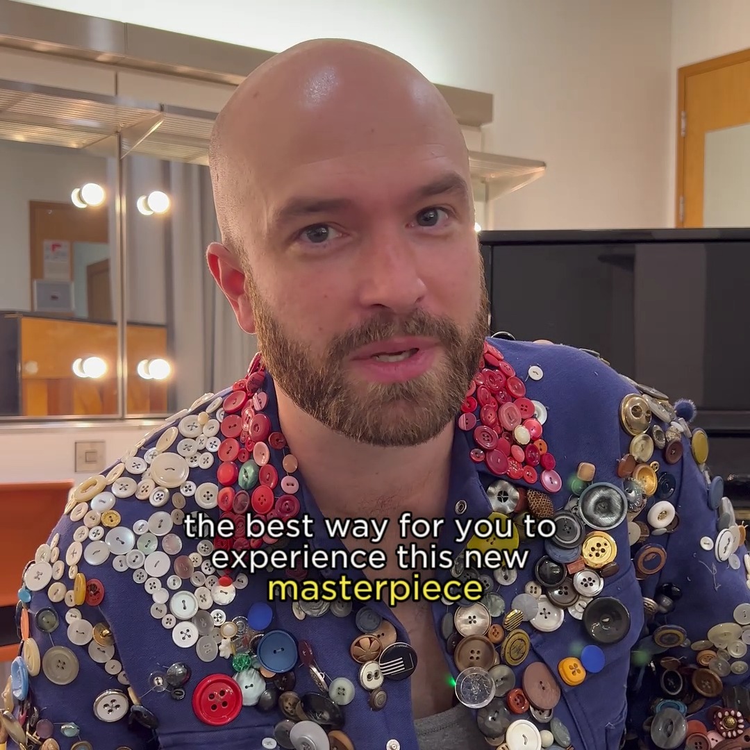 The birth of a new type opera voice? Watch John Brancy explore his vocal role as the Artisan in George Benjamin and Martin Crimp's 'Picture a day like this,' currently in the Linbury Theatre 🎟